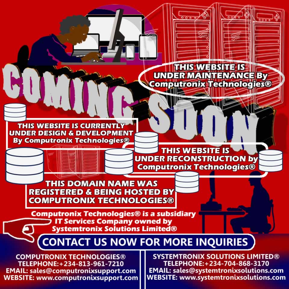 THIS WEBSITE UNER RECONSTRICTION.PLEASE VISIT BACK ON A LATER DATE. YOU CAN CONTACT SYSTEMTRONIX SOLUTIONS LIMITED WITH THE CONTACT DETAILS ON THIS WEBSITE.THANK YOU!